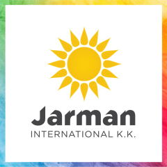 JI Logo with Rainbow Border