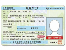 Residence Card Japan