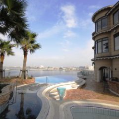 Enoshima Island Spa Outside pools during the day