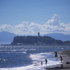 Enoshima Island Spa cafe