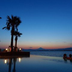 Enoshima Island Spa Shonan night view