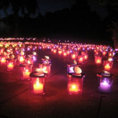 Enoshima Island Spa Candle Festival