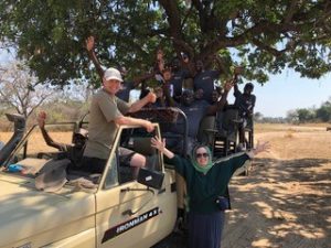 Jarman International meets with One Planet Cafe on a Safari in Africa