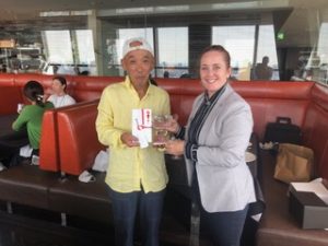 Congratulations to Mr. Komai!: June Winner’s Ceremony of Jarman International Charity Golf Cup