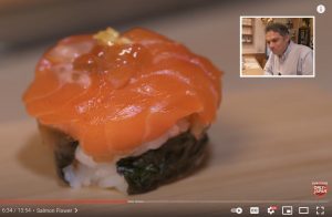 Explore the world of saiku decorative sushi with YouTuber John Daub on his ONLY in JAPAN channel! (Tokyo)